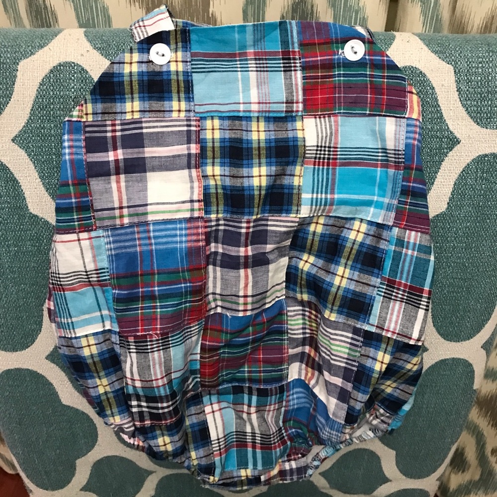 Little Boys Madras Bubble